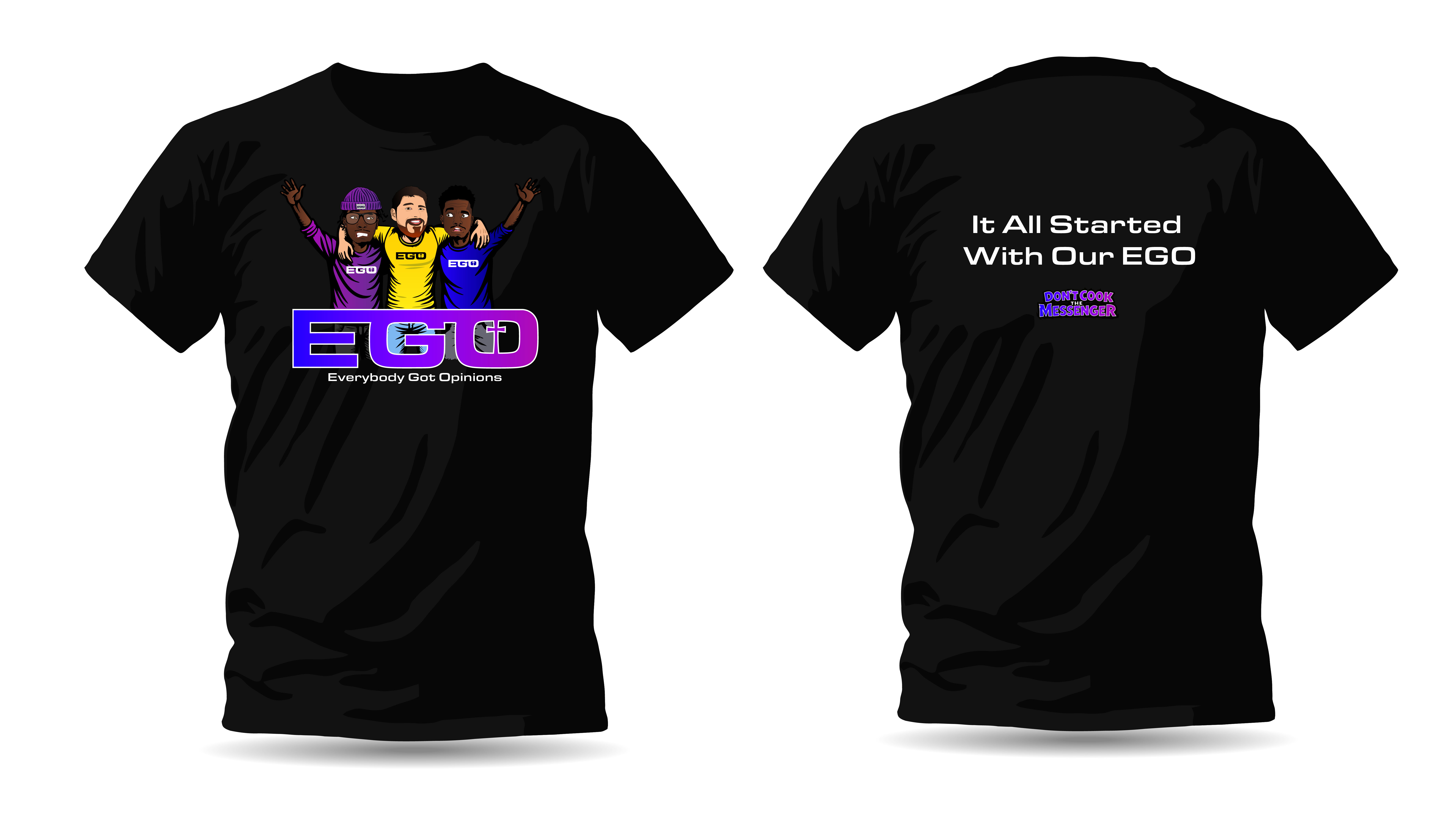 DCTM legacy shirt front and back